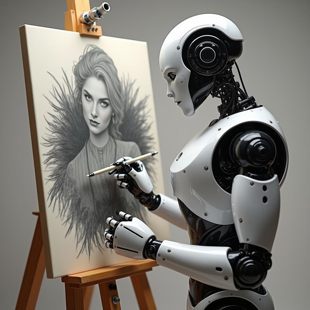 AI image generation example